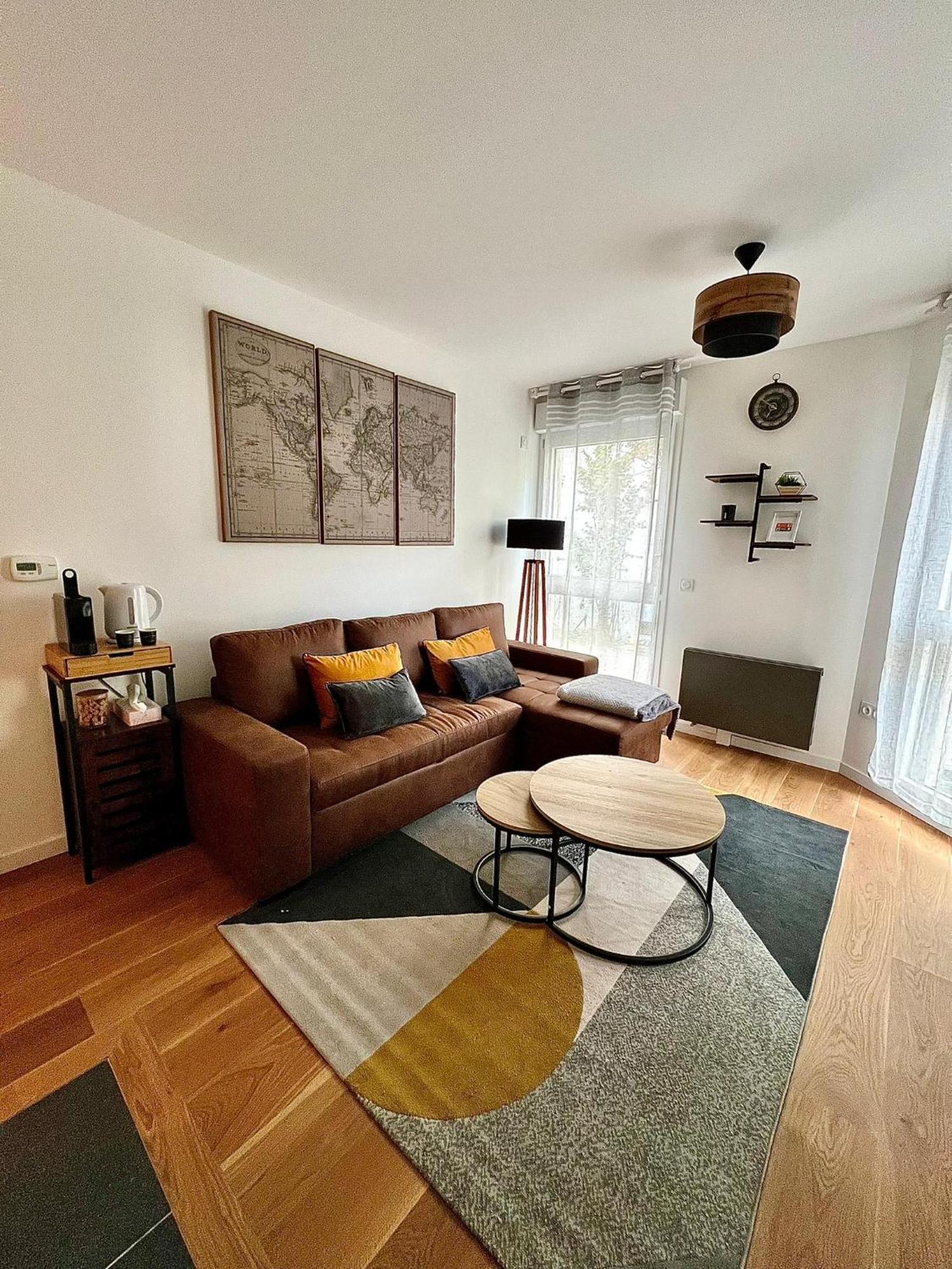 New & Serene 1-Bedroom Apart Near #Ladefenseparis #Parking&Fibre 쉬렌 외부 사진